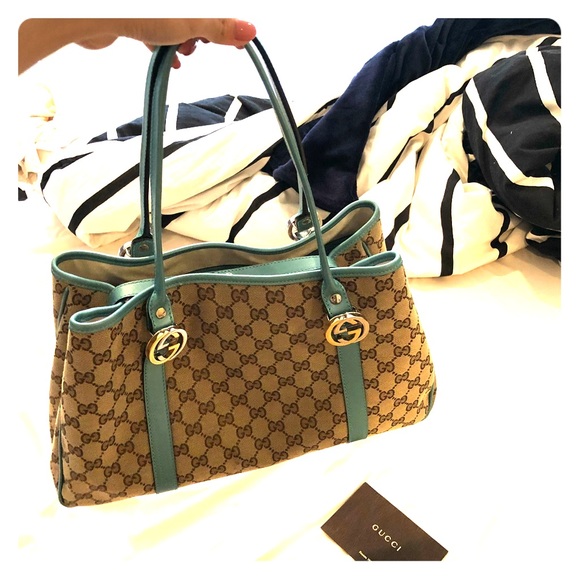 100% Authentic Gucci Purse Classic Monogram - Picture 1 of 5